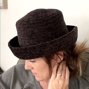 Betmar New York Brown Rolled Brim Hat